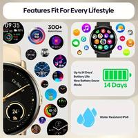 Gambar ORIGINAL Smartwatch Zeblaze GTR 3 PRO Jam Tangan Sport AMOLED Display - Silver dari Marketsomnia undefined 5 Tokopedia