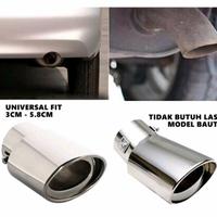 Gambar Ujung Pipa Knalpot Mobil RAIZE Muffler Stainlise dari izdihaar variasi undefined 1 Tokopedia