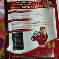 Gambar Jual Monster Pro obat suplemen ayam laga isi 16 dari Tokorayatani undefined 3 Tokopedia