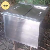 Gambar ice bin pendam 60x60x60/tempat es batu stainless dari stainless kita undefined 1 Tokopedia