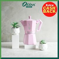 Gambar Bialetti - Mokapot Moka Exclusive Pink - 6 Cups Alat Seduh Kopi Manual dari Otten Coffee Medan undefined 1 Tokopedia