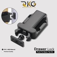 Gambar RKG Push To Open Tip On Capit / Door Damper Catches Pintu Laci Lemari - Hitam dari sumber sentosa jaya undefined 1 Tokopedia