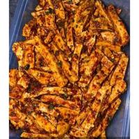 Gambar ( 1 ball isi 1.8 kg) Basreng Kemuning Pedas Daun Jeruk  Ball isi 1.8 k - Pedas dari Adelshop_pku undefined 3 Tokopedia