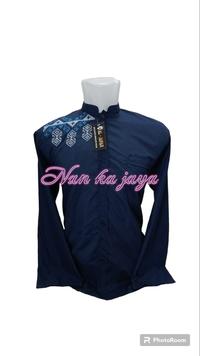 Gambar NAN KA JAYA Baju koko warna lengan panjang pria dewasa bahan katun - Putih, M dari NAN KA JAYA undefined 3 Tokopedia