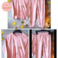 Gambar Setelan baju anak bayi piyama laki perempuan bahan katun halus import - Balon pinky, 110 ( 3-4Thn ) dari Chan-Chan Shop Market undefined 3 Tokopedia