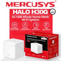 Gambar MERCUSYS HALO H30G AC1300 WHOLE HOME MESH WI-FI SYSTEM [1 PACK] dari Karawang Computer undefined 1 Tokopedia