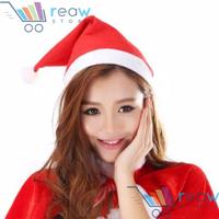 Gambar Topi Natal / Topi Santa Claus Polos - Rambut Kepang dari REAW STORE undefined 3 Tokopedia