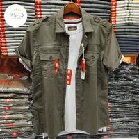 Gambar kemeja Adventure cardinal lengan pendek stok dan model terbaru Fresh - coklat tanah, XL dari Star gallery 1 undefined 1 Tokopedia