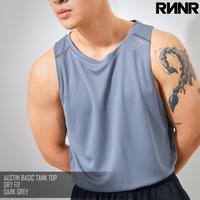 Gambar RNNR JERSEY OLAHRAGA PRIA LARI FITNESS BODY FIT  KAOS SPORT DRY FIT - Abu-abu, XL dari RNNR.id undefined 5 Tokopedia