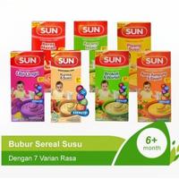 Gambar SUN Bubur Sereal Susu Ekonomis 6+ Beras Merah Pisang 120g - Kacang Ijo dari VISI BABY undefined 1 Tokopedia