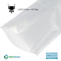 Gambar Plastik Vacuum Bag Emboss Embossed Bintik Sealer Makanan DELKOCHOICE - 27cm x 34cm dari dkm packing undefined 4 Tokopedia