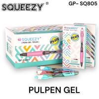 Gambar Squeezy Gel Pen 0.5mm Plus GP-SQ805 | Hitam dari NEORA STATIONERY undefined 3 Tokopedia