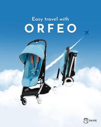 Gambar Stroller Kereta Dorong Bayi Cybex Orfeo Cabin Compact Size Original - Mid Grey dari Kemenangan Babyshop undefined 1 Tokopedia
