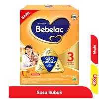 Gambar Bebelac 3 GroGreat+ Susu Bubuk Pertumbuhan Anak Madu 400 g dari purpleshop123 undefined 1 Tokopedia