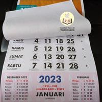 Gambar KALENDER DINDING GANTUNG DENGAN PENANGGALAN LITURGI KATOLIK dari Pondok Davin undefined 2 Tokopedia