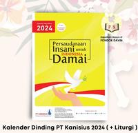 Gambar KALENDER DINDING GANTUNG DENGAN PENANGGALAN LITURGI KATOLIK dari Pondok Davin undefined 1 Tokopedia