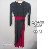 Gambar gamis smoke dari DoLphin Wan Kshop undefined 1 Tokopedia
