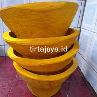 Gambar Dulang kayu nangka asli alat tumbuk serbaguna uk JUMBO free cutil kayu dari Tirtajaya id_NEW undefined 4 Tokopedia
