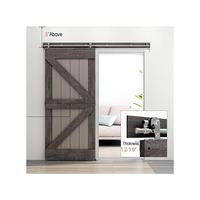 Gambar Best Ccjh 6Ft Sliding Barn Door Hardware Track Kit Stainless Stee dari Haameda Market undefined 5 Tokopedia