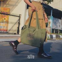 Gambar Tote Bag | Tukang Sambat Series | Males Kerjo - Hitam dari Sumber Sambat undefined 2 Tokopedia