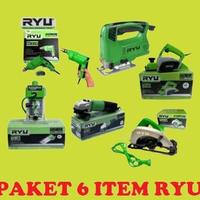 Gambar PROMO SALE Ryu Paket 6 Item Power Tools Mesin Bor+Mesin Serut dari CV TEKNIKA UKA undefined 1 Tokopedia