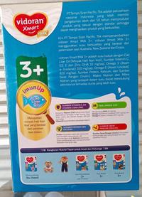 Gambar PROMO Vidoran Xmart 3+ Vanila nutriplex susu formula - 750gr - 700GR dari Seventy Eight Point Official undefined 2 Tokopedia