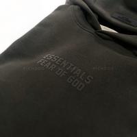Gambar Fear of God ESSENTIALS Relaxed Hoodie Off Black FOG SS23 Drop 2 Pacsun - M dari richdog undefined 2 Tokopedia