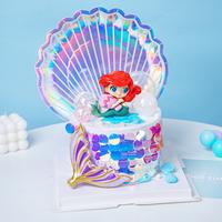 Gambar ACTION FIGURE PRINCESS ARIEL MERMAID / CAKE TOPPER IKAN DUYUNG ARIEL - Akrilik Duyung dari Crystall Puding dan Cake undefined 3 Tokopedia