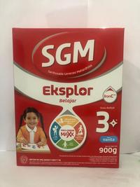 Gambar PROMO SGM SUSU EKSPLOR 3 PLUS VANILA BOX 900GR dari Seventy Eight Point Official undefined 1 Tokopedia