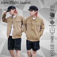 Gambar Jaket Aero Flight Jacket Pria Casual Original - Mocca, M dari jakethoodieku_ undefined 2 Tokopedia