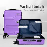 Gambar KOPER FIBER BAGASI 24INCH/KOPER FIBER CABIN 20INCH FREE PACKING KARDUS - Hitam, 24 INCH dari PusatKoper_Id undefined 4 Tokopedia