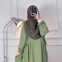 Gambar halwa dress gamis - mocca, L dari rifkacollection1 undefined 2 Tokopedia