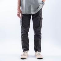 Gambar Peeps Stuff Long Cargo Pants Loose Fit Grey - 38 dari Peeps Stuff undefined 4 Tokopedia