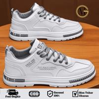 Gambar Sepatu Sneakers Boots Casual Putih Tali Tinggi Pria Sneaker Boot Cowok - Hitam, 40 dari Go Mall Official undefined 1 Tokopedia