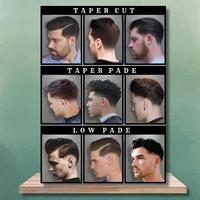 Gambar POSTER PANGKAS RAMBUT POSTER BARBERSHOP POSTER MODEL POTONG RAMBUT - GAMBAR I dari Abifidan_store undefined 5 Tokopedia
