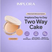 Gambar IMPLORA Day to Day Two Way Cake | Bedak Padat TWC | Powder Foundation - CASE 04 HONEY dari Cosme Murah undefined 3 Tokopedia