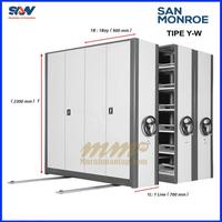 Gambar Mobile File San Monroe 5 Line 2 Bay, Roll O Pack 120 Compartment / Rak dari IBAD OFFICE SUPPLIES undefined 3 Tokopedia