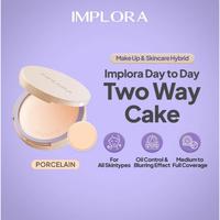 Gambar IMPLORA Day to Day Two Way Cake | Bedak Padat TWC | Powder Foundation - CASE 04 HONEY dari Cosme Murah undefined 1 Tokopedia