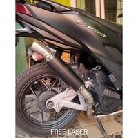 Gambar Knalpot racing Model Samlong motor Beat Mio Vario Pcx N-max Aerox - scoopy new, fulset dari Pusat Knalpot standar racing undefined 3 Tokopedia