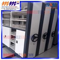 Gambar Mobile File San Monroe 5 Line 2 Bay, Roll O Pack 120 Compartment / Rak dari IBAD OFFICE SUPPLIES undefined 4 Tokopedia