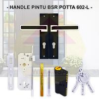 Gambar HANDLE PINTU BESAR POTTA 602-L HITAM - HIGH QUALITY DOOR LOCK dari WimansaTools undefined 1 Tokopedia