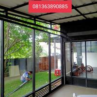 Gambar kusen sekat partisi kaca aluminium 3 inci dari Workshop setia kawan undefined 1 Tokopedia