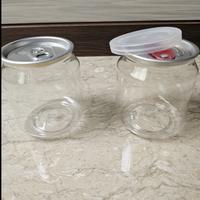 Gambar BOTOL PLASTIK PET CAN 200ML / PLASTIC CAN 200 ML / BOTOL KOPI SUSU SAMBAL - SILVER 200ML dari WoolooMooloo undefined 1 Tokopedia