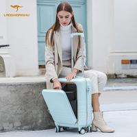 Gambar Laoshidaishu A901 PC Koper 2 in 1 Slot LAPTOP 20-24 Koper Bagasi kabin - Greenmint, 20 Inchi dari laoshidaishu undefined 4 Tokopedia