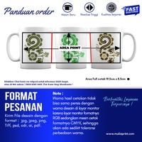 Gambar Cetak Mug Custom / Print Gelas MUG Coating / MUG SNI (300 ml) MUG IMPORT dari Mulia Print Banyuwangi undefined 5 Tokopedia