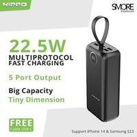 Gambar Hippo Powerbank Smore 30000 MAH With Smart Detect Charging dari Exthetic Official Store undefined 1 Tokopedia