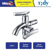 Gambar Kran Air Dinding Two Way Tidy Aikanu dari Mitra10 undefined 1 Tokopedia