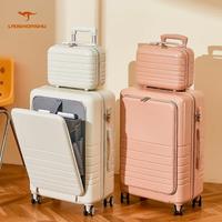 Gambar Laoshidaishu A901 PC Koper 2 in 1 Slot LAPTOP 20-24 Koper Bagasi kabin - Greenmint, 20 Inchi dari laoshidaishu undefined 1 Tokopedia