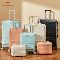 Gambar Laoshidaishu A901 PC Koper 2 in 1 Slot LAPTOP 20-24 Koper Bagasi kabin - Greenmint, 20 Inchi dari laoshidaishu undefined 3 Tokopedia