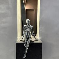 Gambar Ornamen Patung Lady Mekanik Seni / Genesis Mannequin Figure EB 2422 - Silver dari EB Home Decor & Living undefined 4 Tokopedia